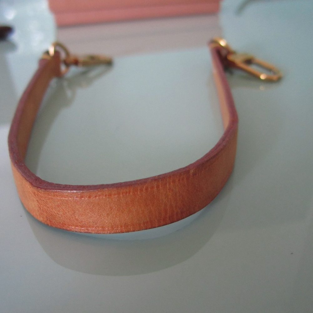 SOLD Auth. Louis Vuitton Vachetta Leather Strap - Picture 4 of 8